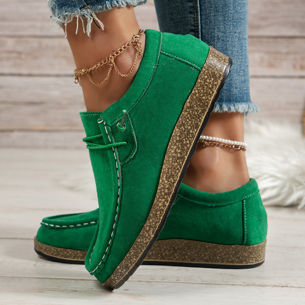 Women's Elastic Slip-on Casual Shoes