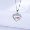 Elegant Fashion Thick Heart-shaped Mom Necklace For Women
