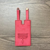 Western Boot Wallet With Snap Strap