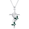Best Seller In Europe And America Infinite Cross Butterfly Necklace Female Romantic High Sense