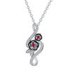 Simple Infinite Rose Necklace For Women