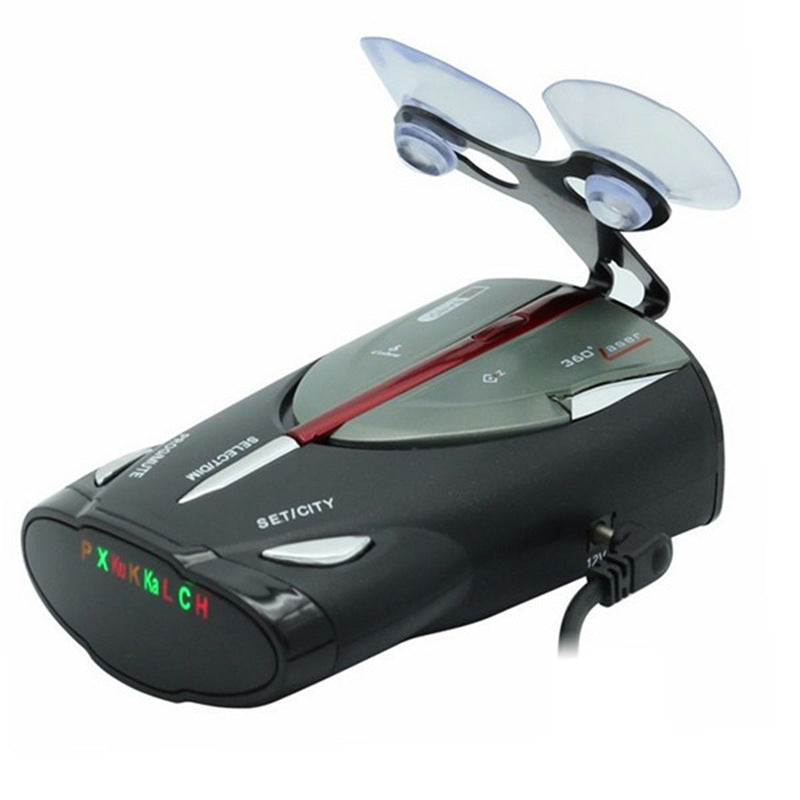 English and Russian bilingual speed measuring radar electronic dog