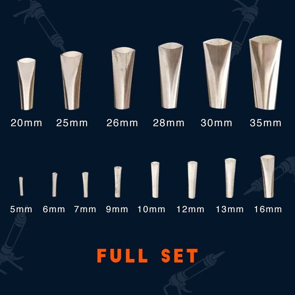Caulking Nozzle Applicator Finishing Tool