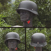 Steel helmet motorcycle helmet