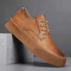 Lace-up Platform Korean Casual Shoes Retro Men's Shoes Board Shoes