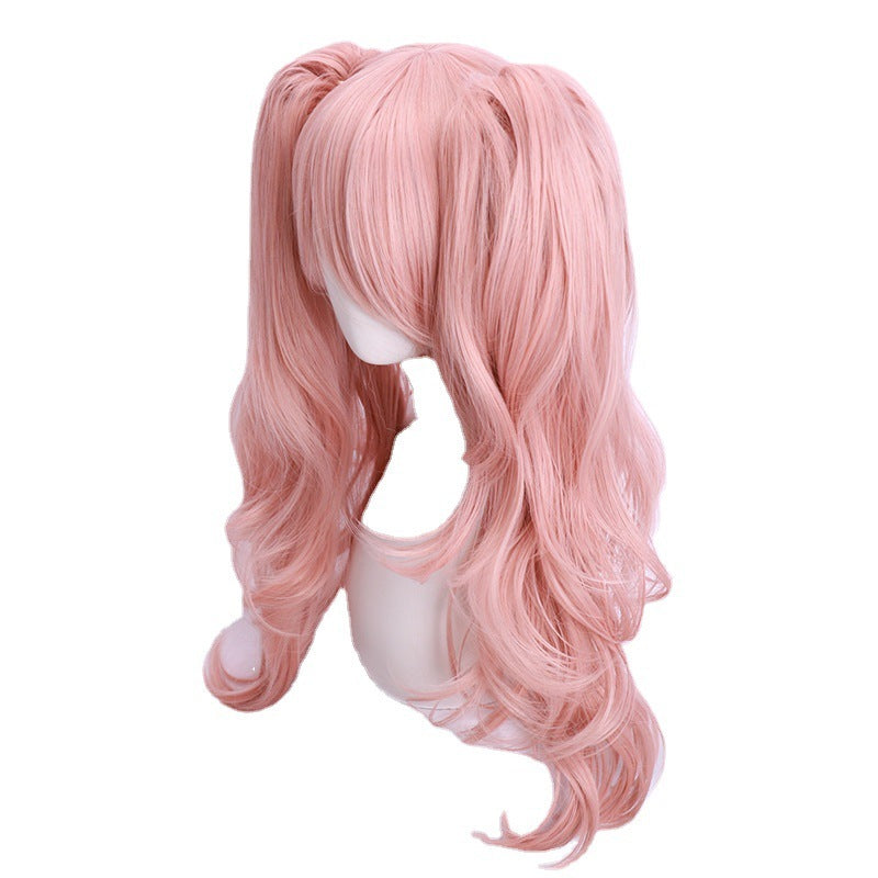 Double Tiger Mouth Clip Ponytail Character Dress Up Wig