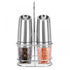 Electric Gravity Pepper Grinder Salt Grinder  Adjustable Coarseness