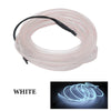 Car Interior Lighting El Cold Light Band Edge Wide Edge Car Atmosphere Lamp 1M2M3M 5M Luminous Line Set