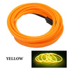 Car Interior Lighting El Cold Light Band Edge Wide Edge Car Atmosphere Lamp 1M2M3M 5M Luminous Line Set