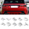 Large number car tail letter label, car personality letter sticker
