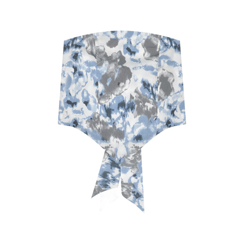 Tie Dye Brassiere Vest Women''s Summer Triangle Scarf