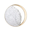 Marble Bedside LED Wall Lamp Creative Art Design Eclipse Wall Sconce Lighting