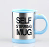Automatic Stirring Glass Lazy Electric Mug Stainless Steel Electric Rotating Coffee Cup