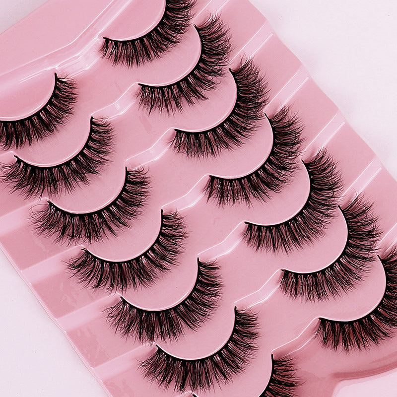 European And American Fried Hair Messy False Eyelashes