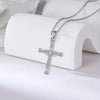 A Guiding Light Female Pendant Cross Necklace