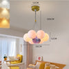 Bedroom Chandelier Nordic Lamps Creative Moon Bubble Lights