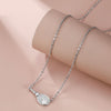 European And American Badminton Racket Necklace Women's Advanced Simple Jewelry