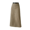 Skirt Retro High Waist A- Line Sheath Straight Skirt