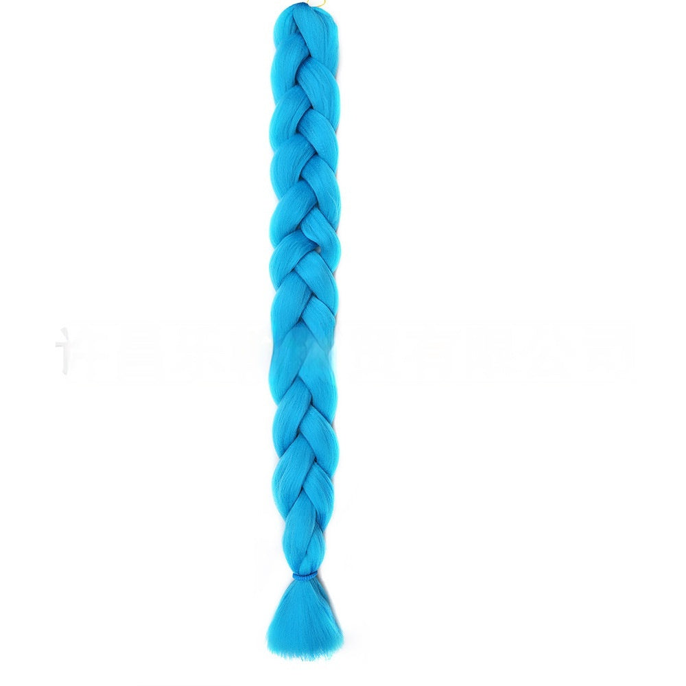 African Chemical Fiber Wig Big Braid Braid Dreadlocks High Temperature Jacques Silk Braid
