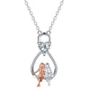 Unlimited Symbol Sister Style Necklace For Women Girlfriends' Gift For Sisters