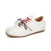 Women's Casual All-match Horse Fur White Shoes