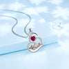 High-grade MOM Necklace Women's Mother's Day Jewelry Heart-shaped Pendant