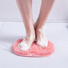Massage Bath Brush Bathroom Non-slip Bath Mat Back Massage Brush Silicone Suction Cup Foot Rub Pad Body Cleaning Bathing Tool