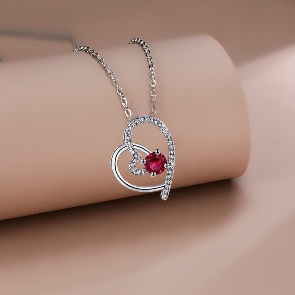 Love Heart-shaped Necklace For Women European And American