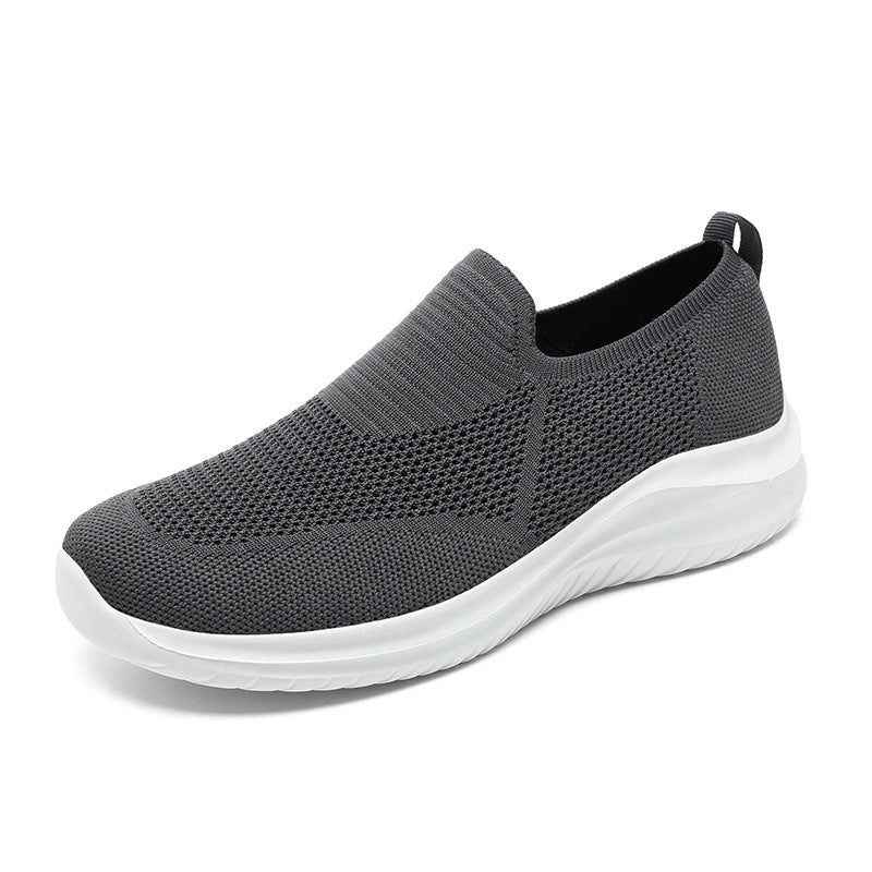 Mesh Flying Woven Breathable Loafers Comfortable All-match Shoes