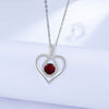 Fashion High-end Love Deep Necklace Female European And American Romantic Ornament