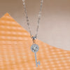Treasure Key Inlaid Necklace Women's High-grade Fashion