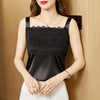 Lace Silk Satin Camisole For Women