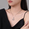 European And American Style Jewelry Fashion Personalized Love Girl And Cat Pet Necklace For Women