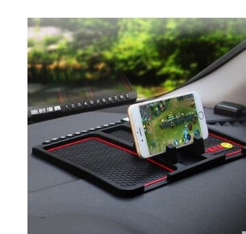 Car mobile phone bracket car anti-skid pad car car navigation device anti-mite pad instrument panel multi-function storage pad