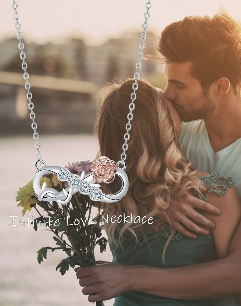 Women's Stylish Pendant Unlimited Symbol Necklace