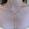 S925 Sterling Silver Beanie Tassel Long Flow Necklace