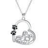 European And American Fashion Love Pet Dog Personality Necklace