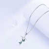 Best Seller In Europe And America Infinite Cross Butterfly Necklace Female Romantic High Sense