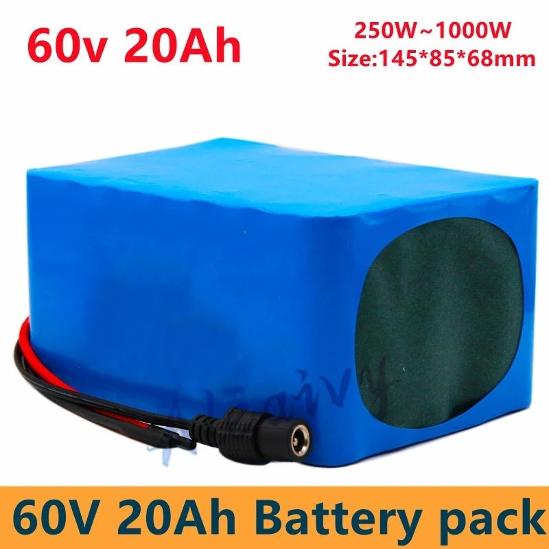 60V 20AH 16S2P 18650 Li-ion Battery Pack
