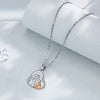 Love Girl And Cat Series Necklace Female Fashion Personality