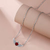 Angel Wings Inlaid Jewelry Fashion Romantic Necklace