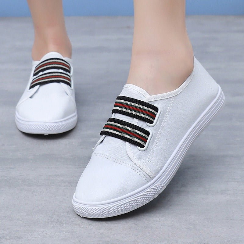 Breathable Non-slip Slip-on Canvas All-match Sneakers