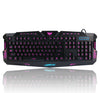 J10 tricolor backlight wired gaming keyboard set colorful luminous gaming mouse keyboard Russian keyboard