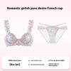 Lace Embroidery Lingerie Set