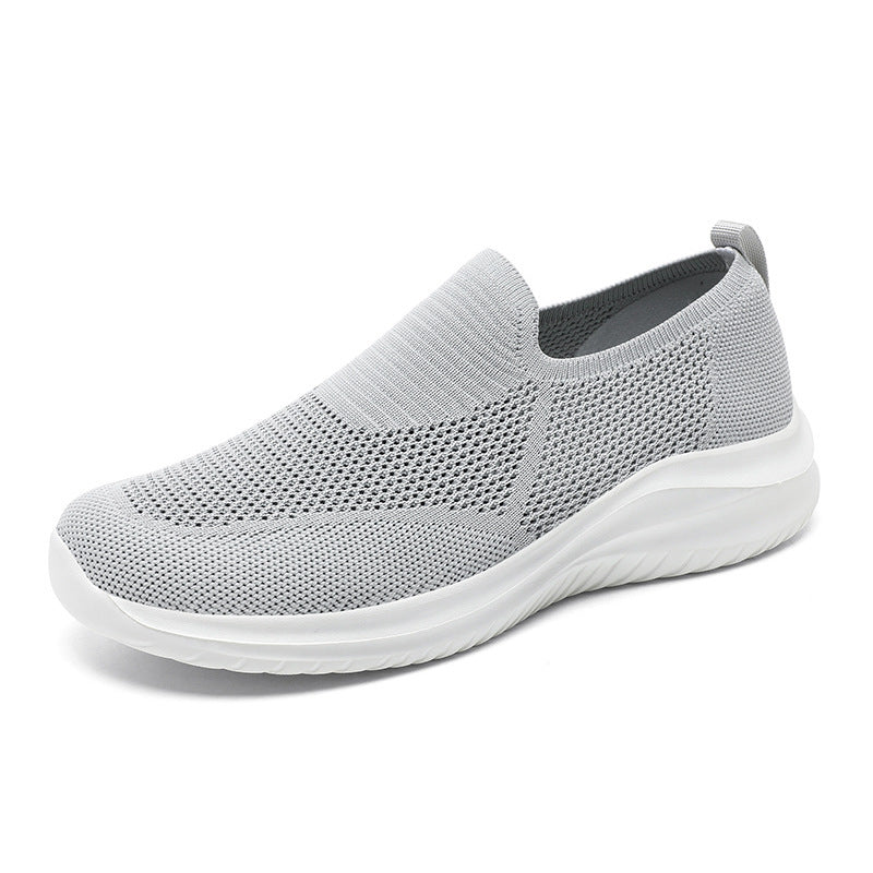 Mesh Flying Woven Breathable Loafers Comfortable All-match Shoes