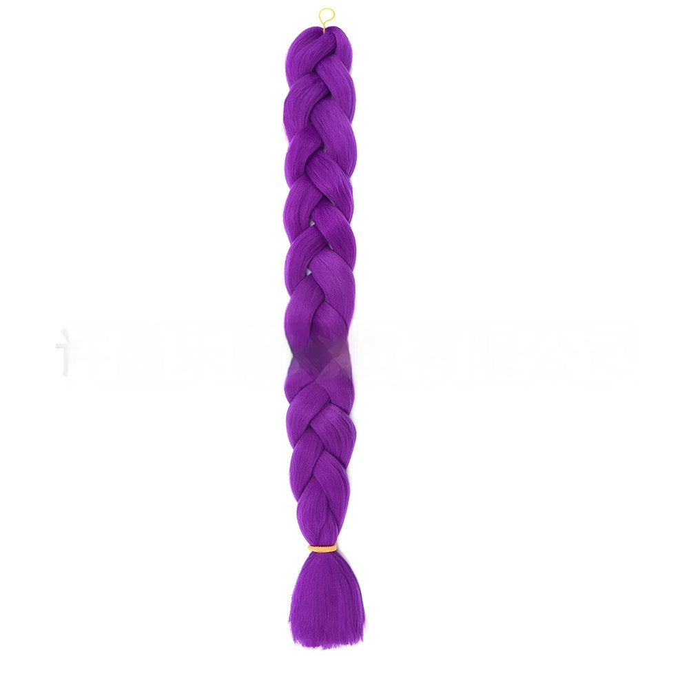 African Chemical Fiber Wig Big Braid Braid Dreadlocks High Temperature Jacques Silk Braid