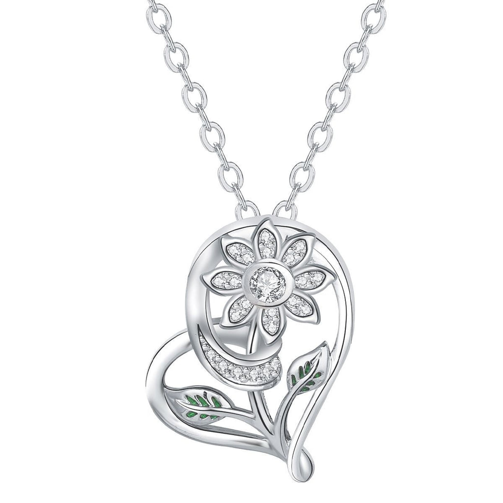 Sunflower Necklace Female Simple Jewelry Clavicle Chain