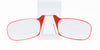Unisex Legless Nose Clip Elderly Sticky Mobile Phone Portable Ultra-thin Glasses Case