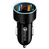 LED digital display car charger