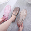 Crystal Gel Shoes Hollow Sandals For Women